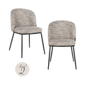 Esszimmerstuhl Elvi trendy nature fire retardant (Set of 2)