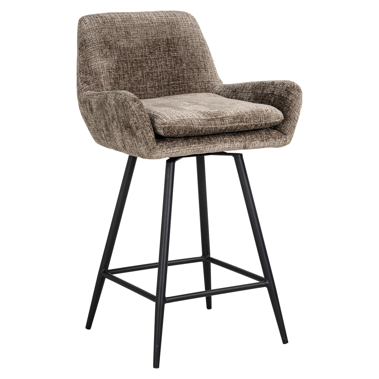 Thekenstuhl Linsey niagara stone swivel (Set of 2)