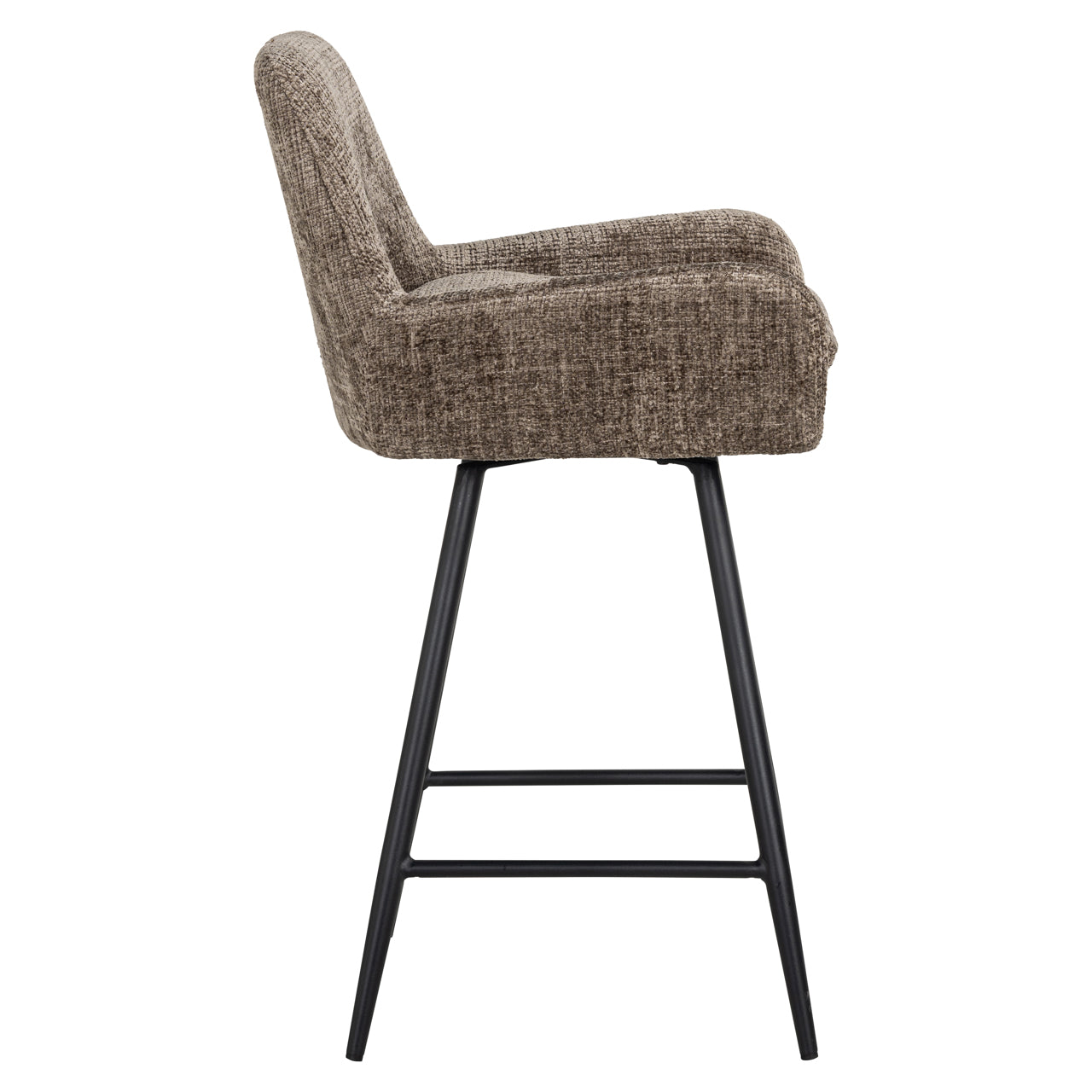 Thekenstuhl Linsey niagara stone swivel (Set of 2)