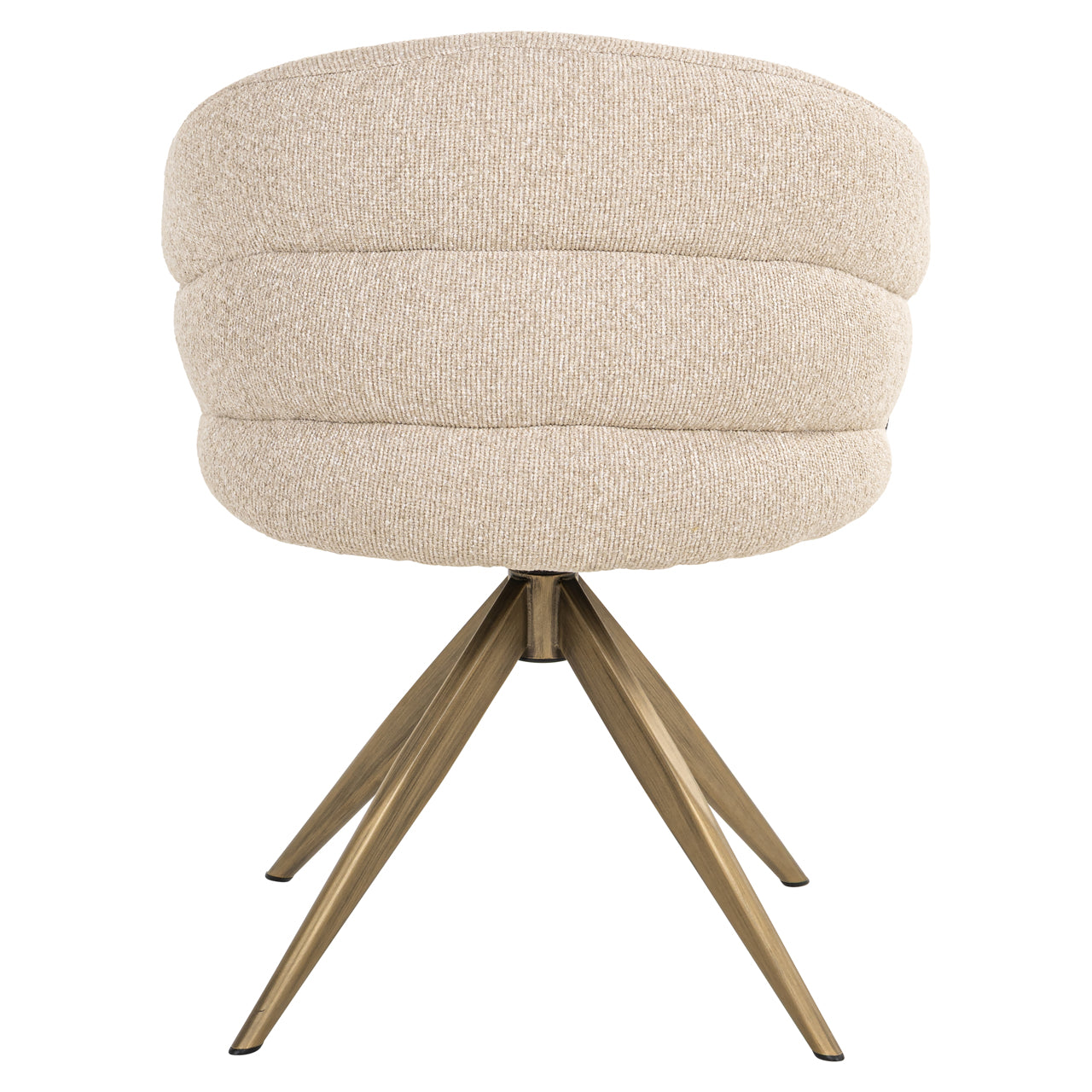Esszimmerstuhl Zendaya biscotti swivel fire retardant