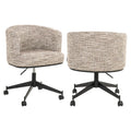 Esszimmerstuhl Rochenne trendy nature swivel on wheels