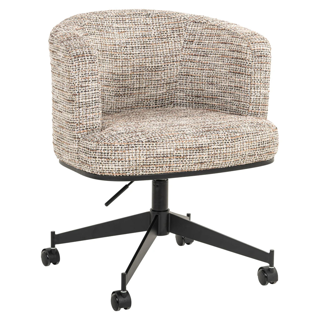 Esszimmerstuhl Rochenne trendy nature swivel on wheels