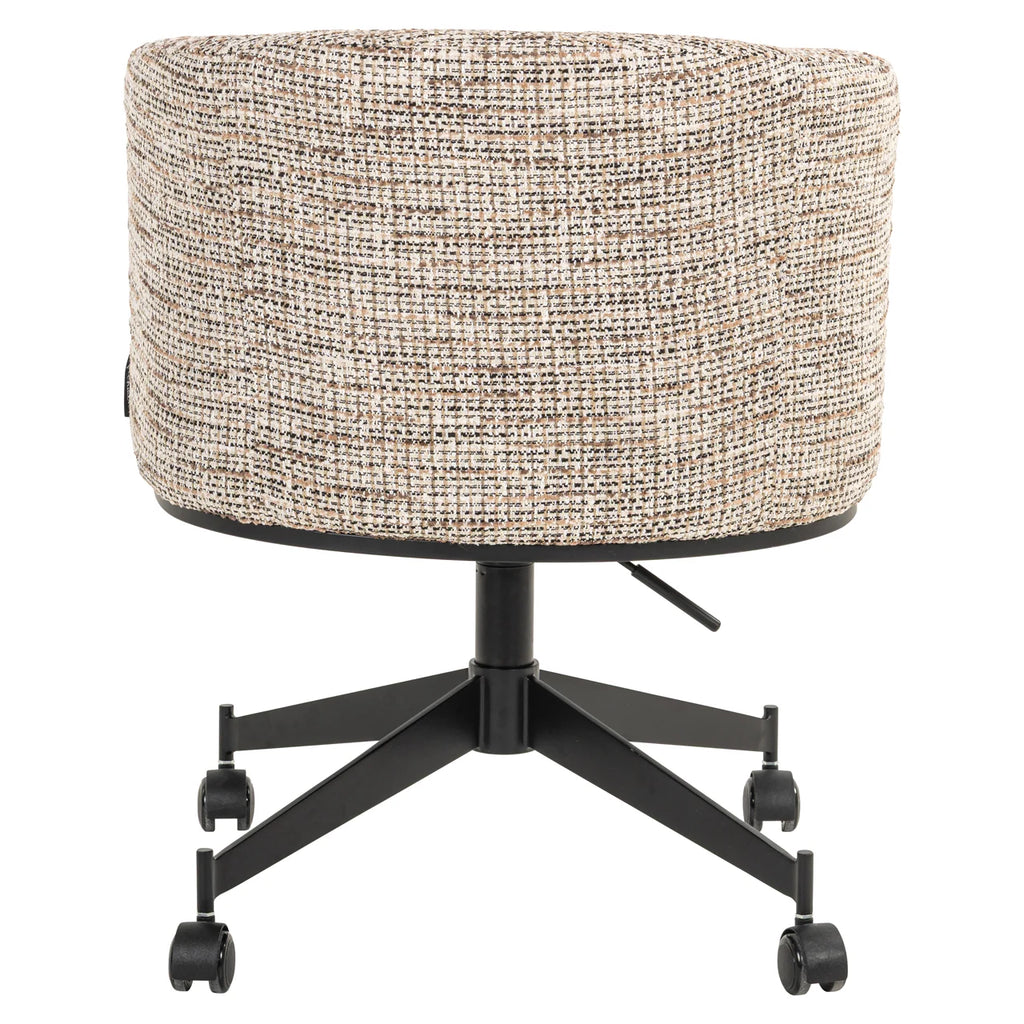 Esszimmerstuhl Rochenne trendy nature swivel on wheels