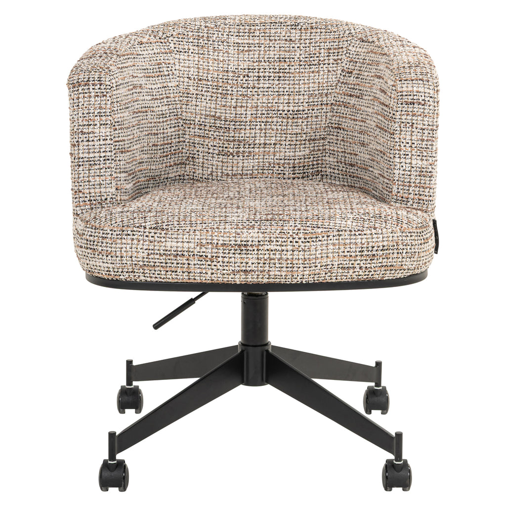 Esszimmerstuhl Rochenne trendy nature swivel on wheels