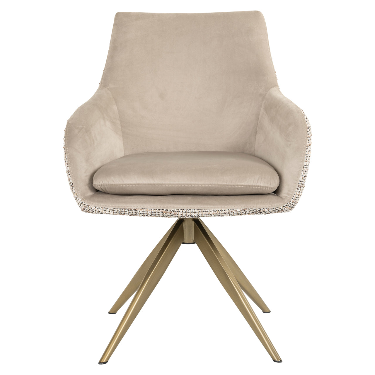 Esszimmerstuhl Lisonne trendy nature swivel