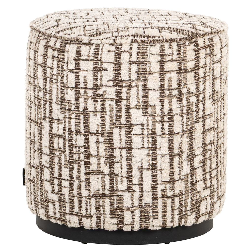 Hocker & Fußbank Lexie cream 45Ø