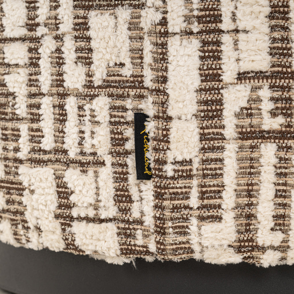 Hocker & Fußbank Lexie cream 45Ø