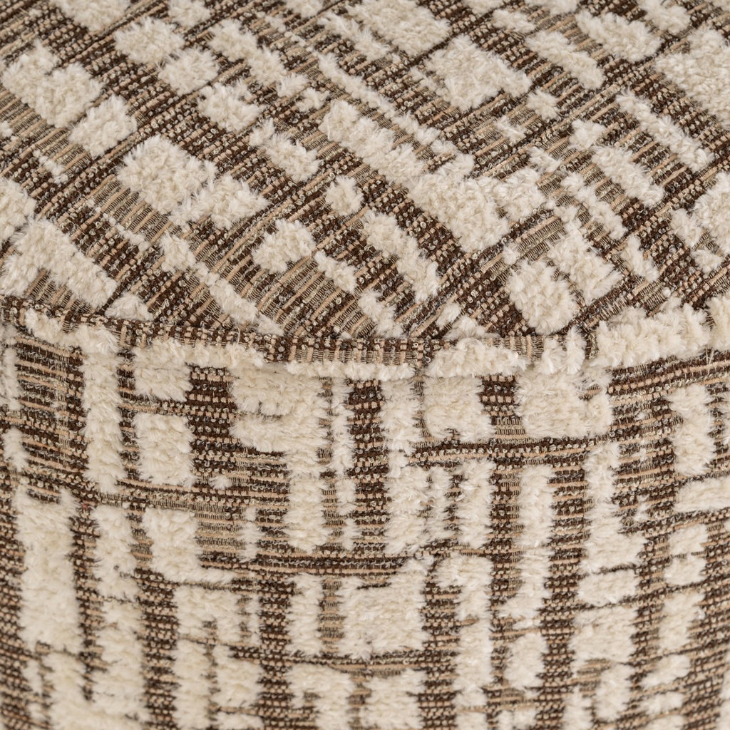 Hocker & Fußbank Lexie cream 70Ø