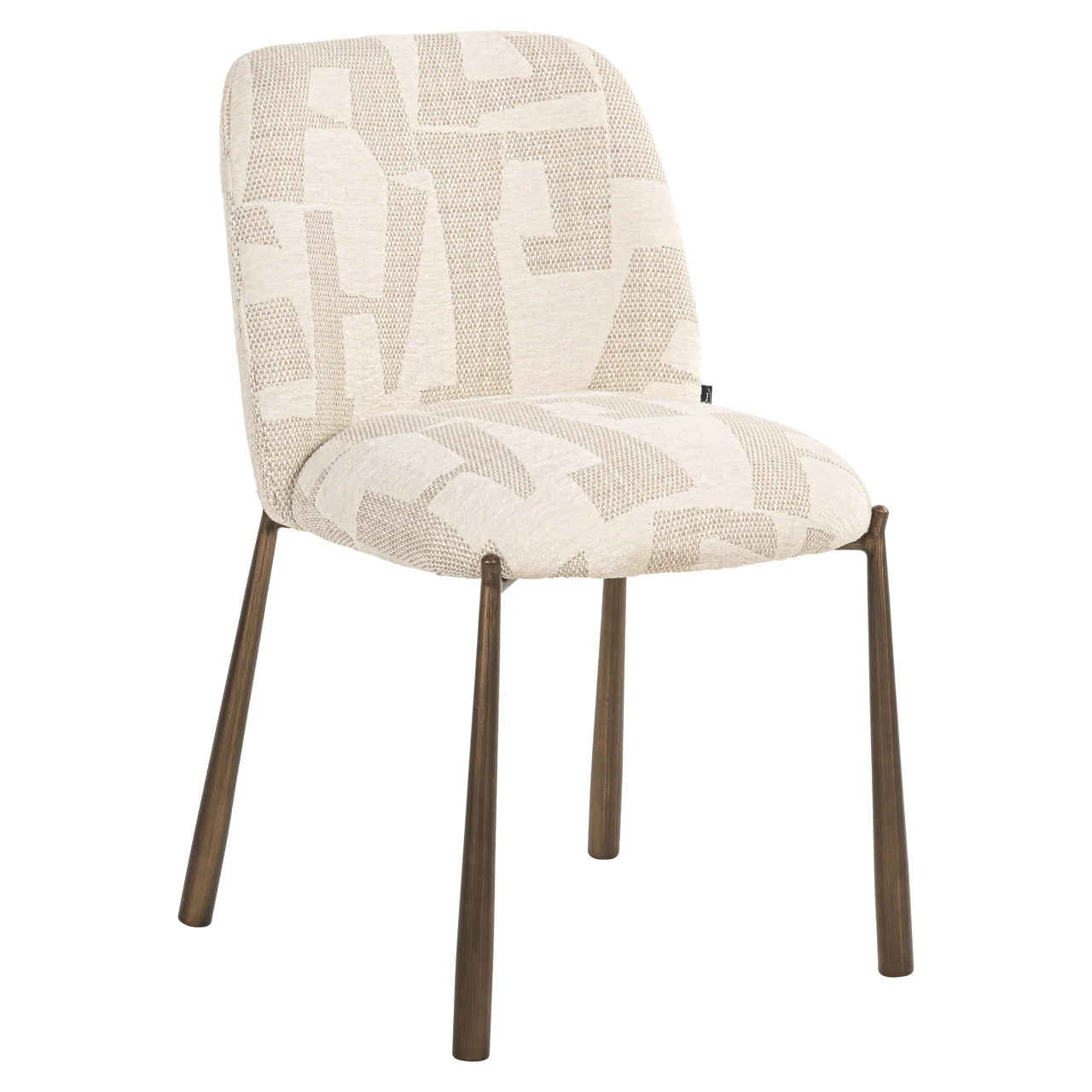 Esszimmerstuhl Lana beige graffic (Set of 2)