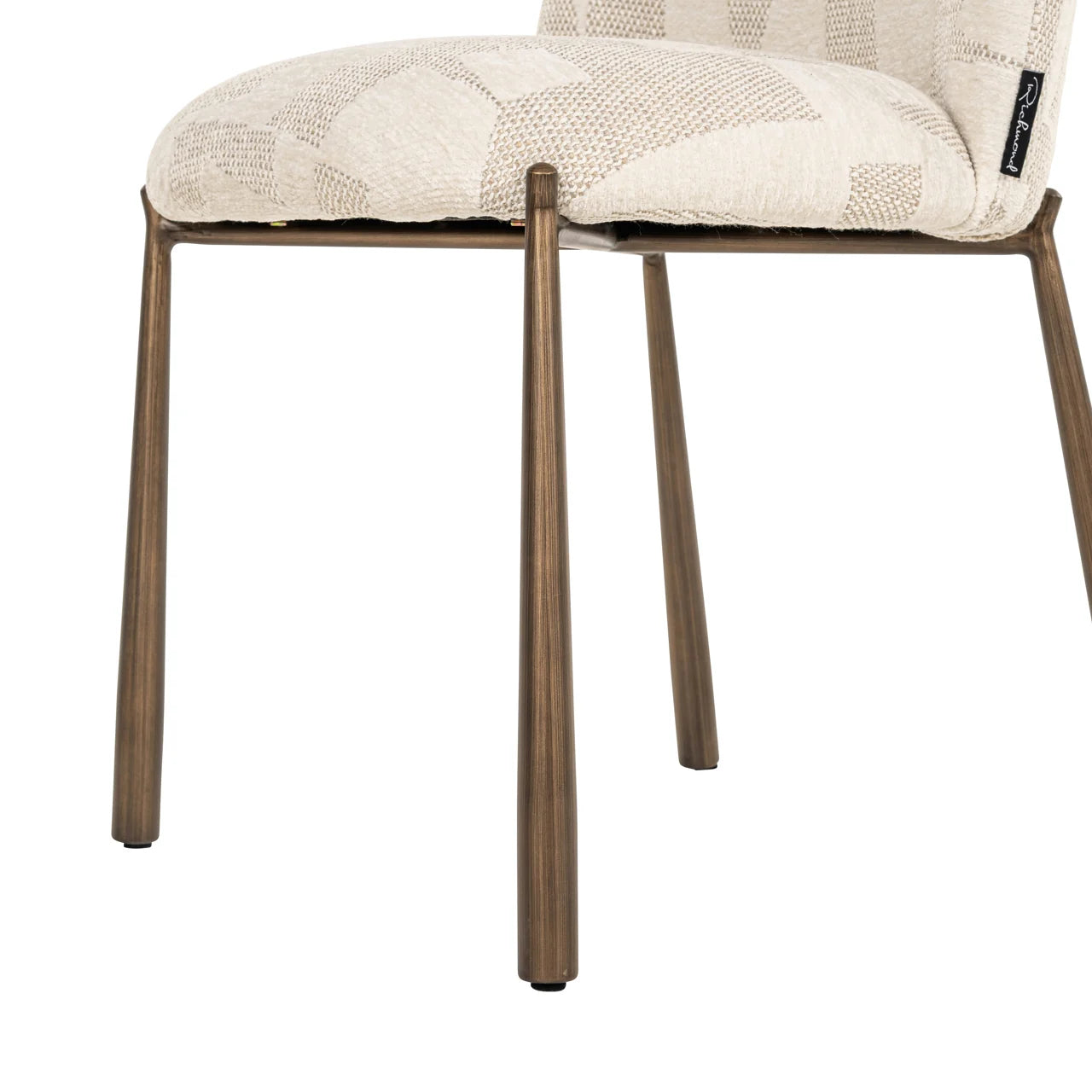 Esszimmerstuhl Lana beige graffic (Set of 2)