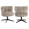 Esszimmerstuhl Alexis brown omara swivel