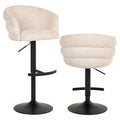 Barhocker Nikki niagara beige swivel fire retardant