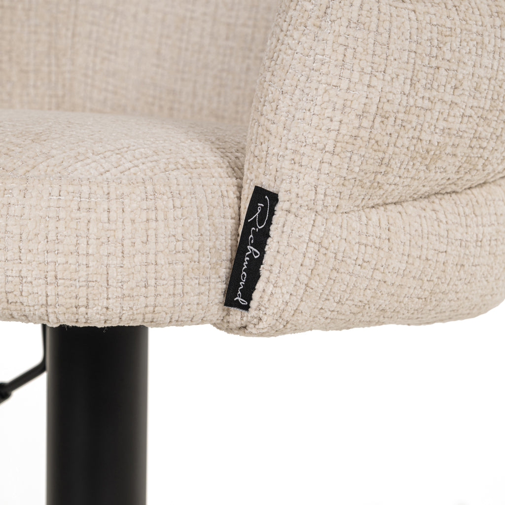 Barhocker Nikki niagara beige swivel fire retardant