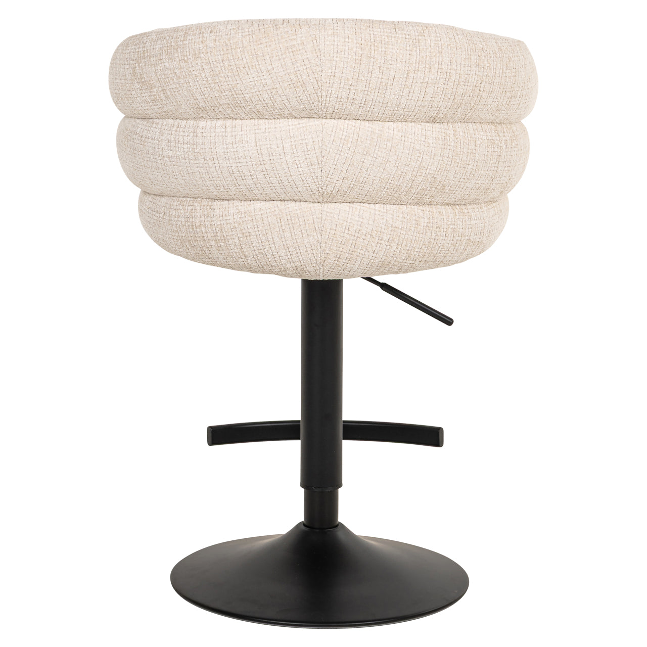 Barhocker Nikki niagara beige swivel fire retardant