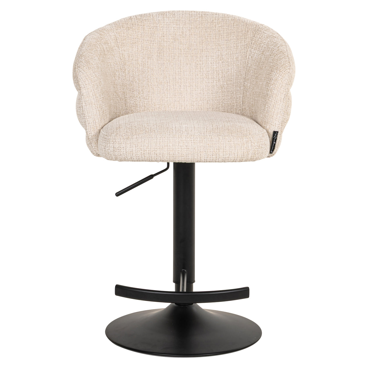Barhocker Nikki niagara beige swivel fire retardant