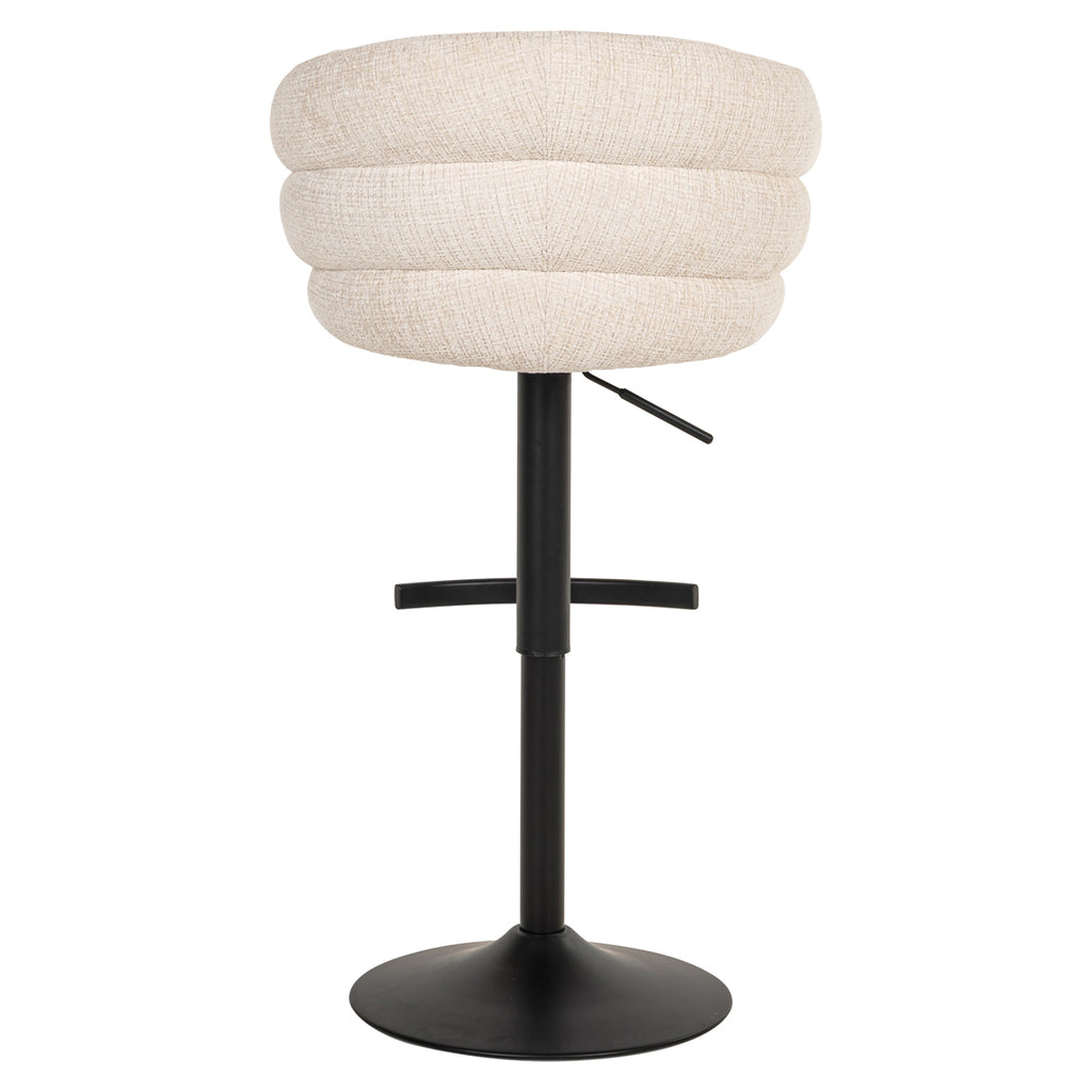 Barhocker Nikki niagara beige swivel fire retardant