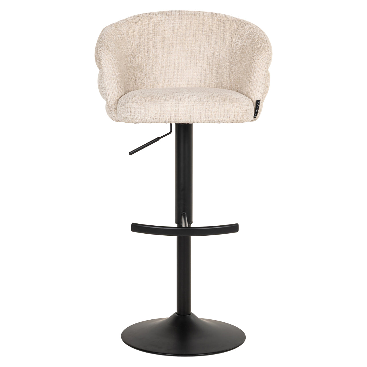 Barhocker Nikki niagara beige swivel fire retardant