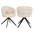 Esszimmerstuhl Serenity niagara beige swivel fire retardant