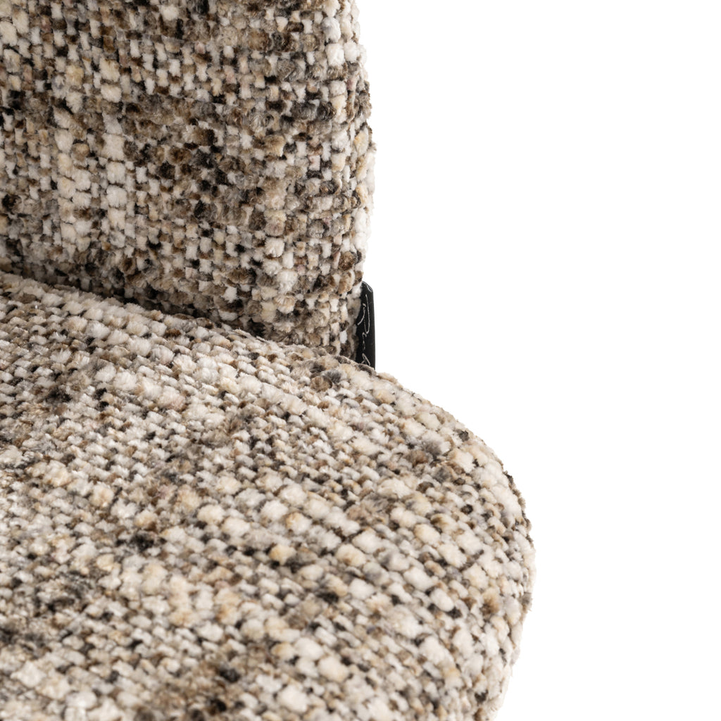 Esszimmerstuhl Serenity brown omara swivel fire retardant