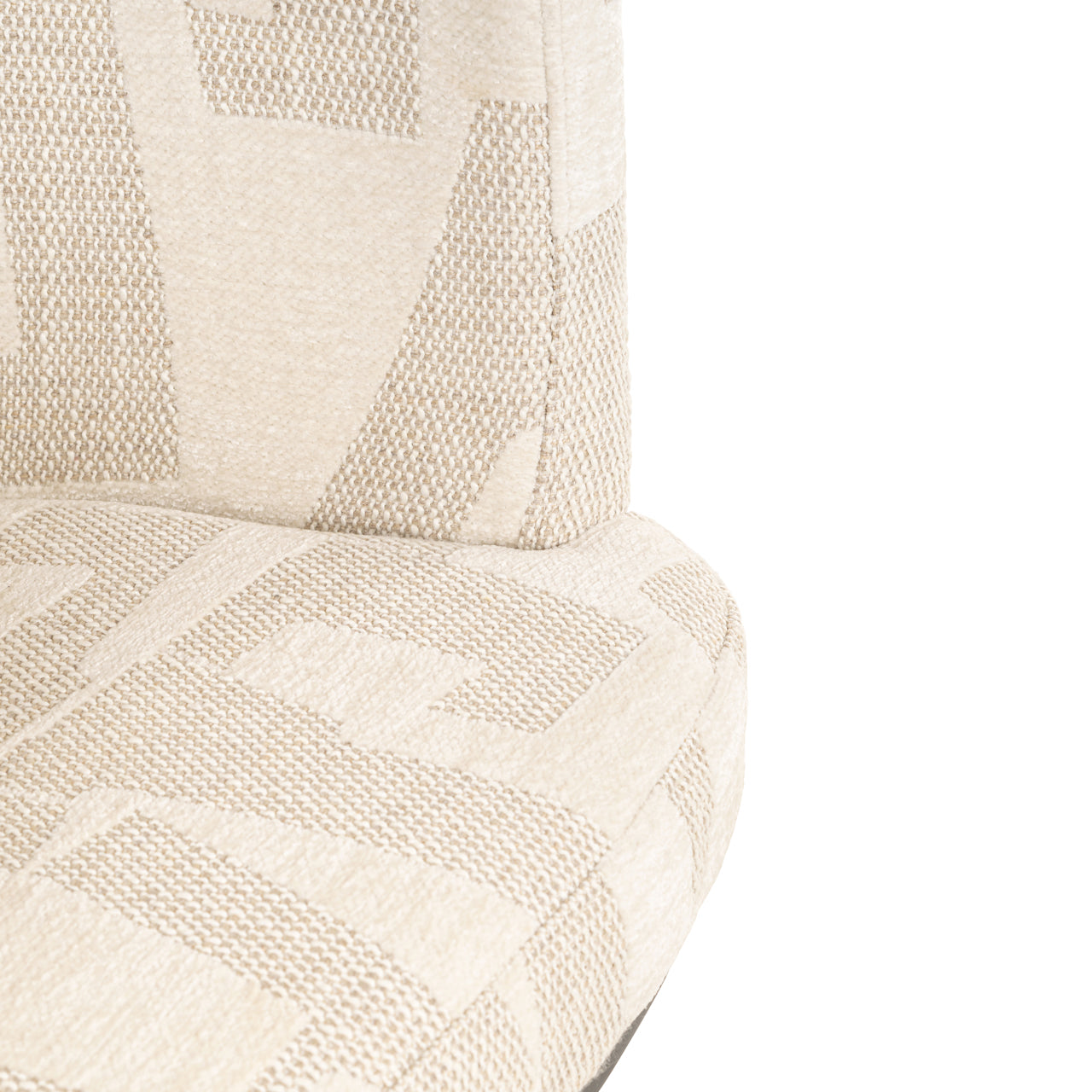 Barhocker Cheyenne beige graffic swivel