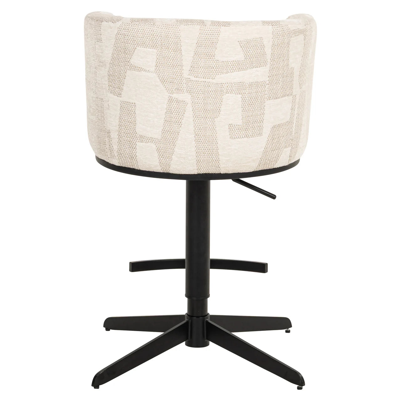 Barhocker Cheyenne beige graffic swivel