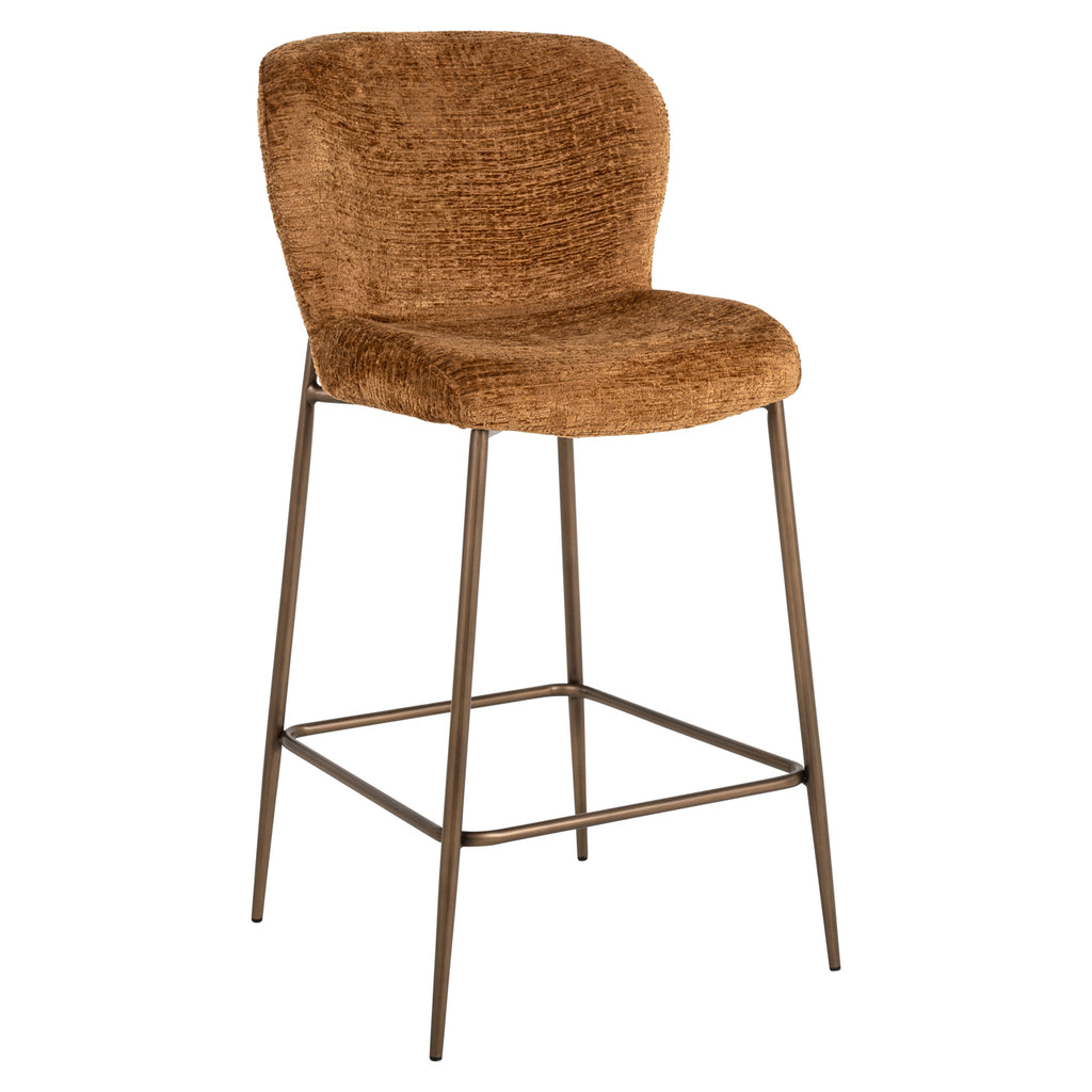 Thekenstuhl Odarby cognac fusion