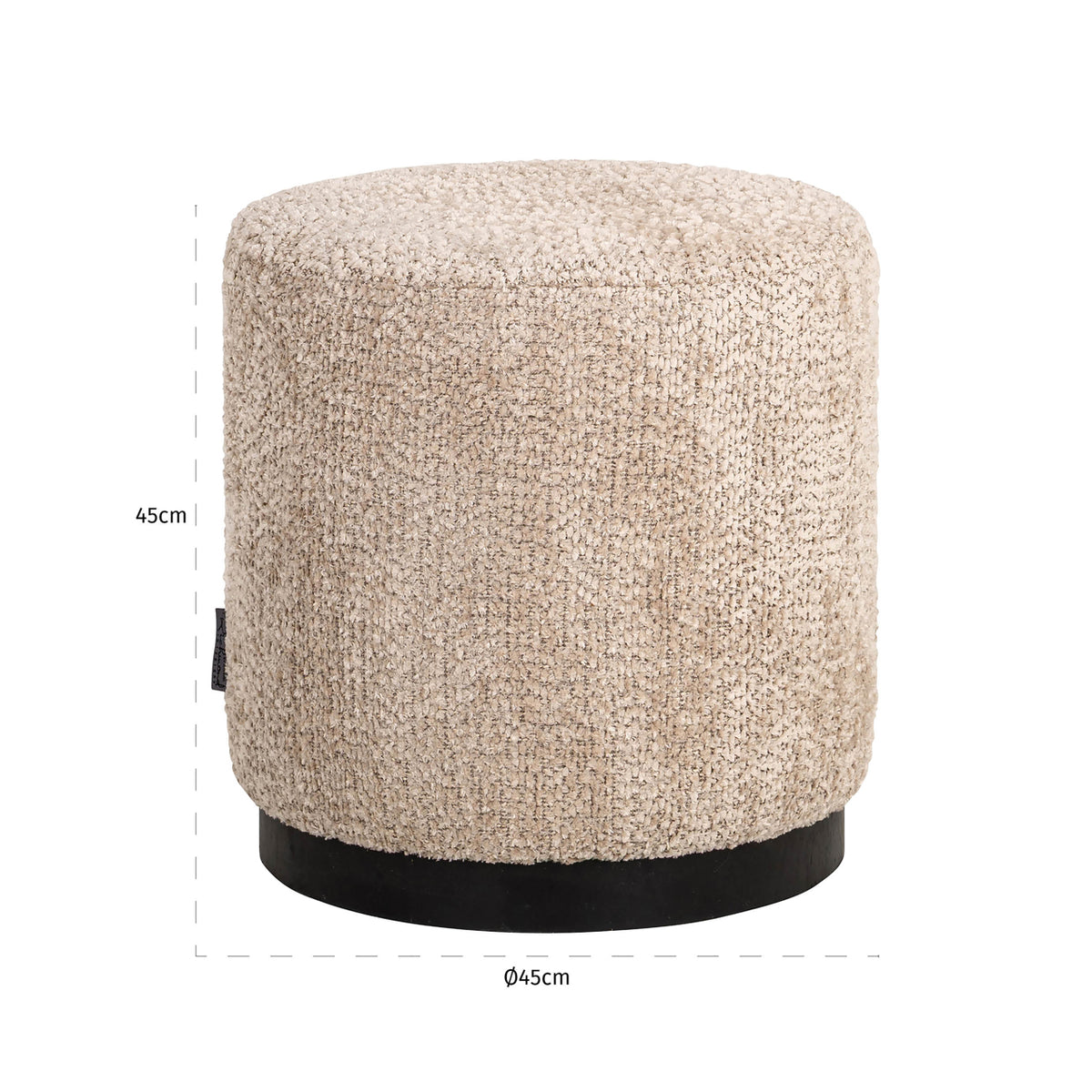 Hocker & Fußbank Yoda customized 45Ø