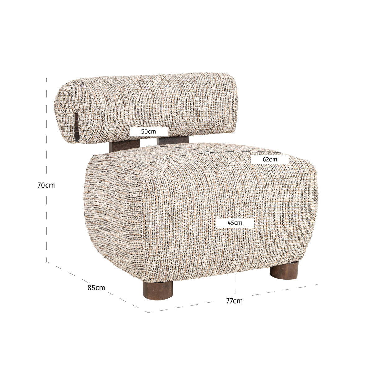 Lounge Stuhl Arabella customized fire retardant