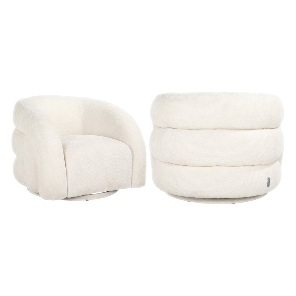 Lounge Stuhl Arcus white unicorn swivel
