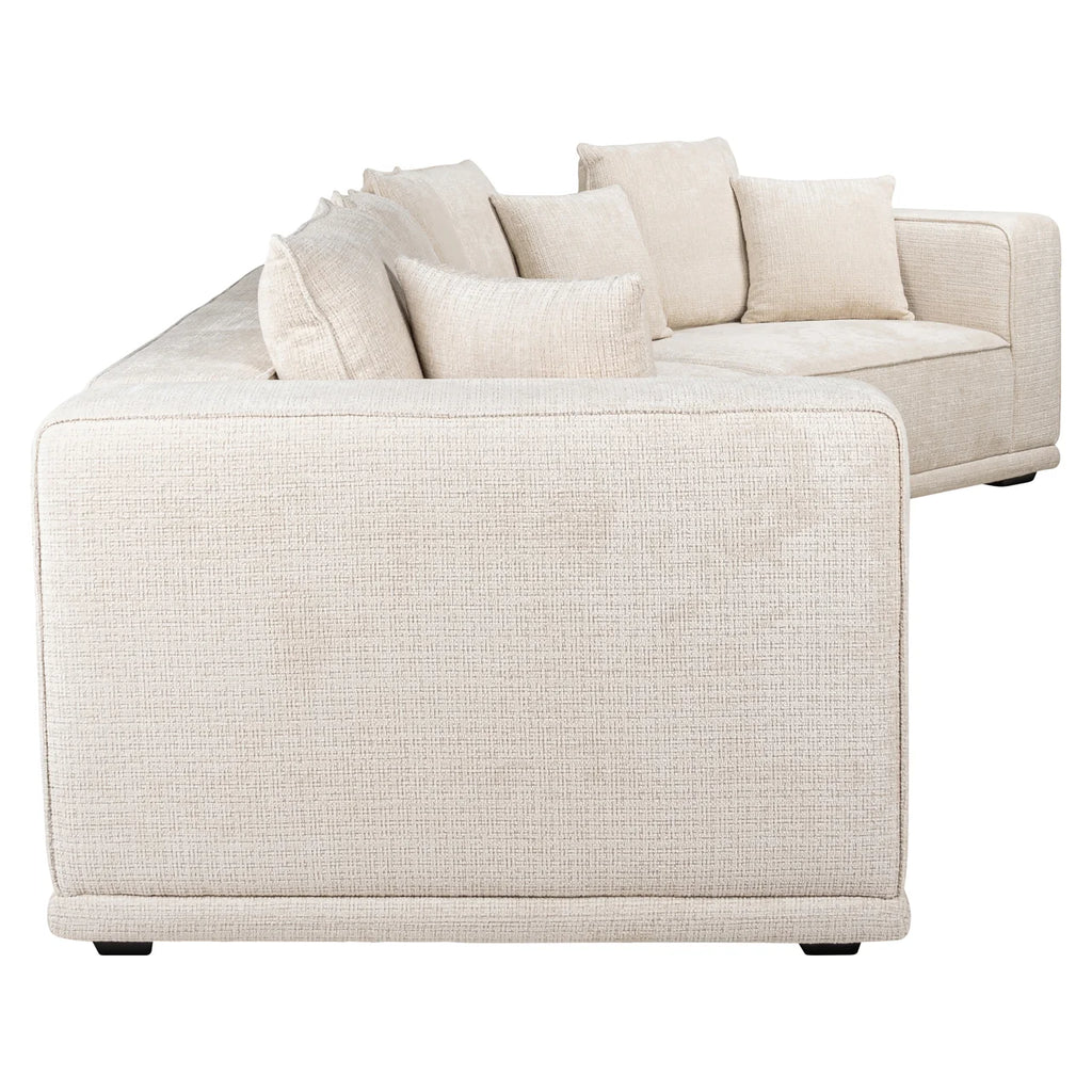 Sofa Lusso niagara beige 4-seater