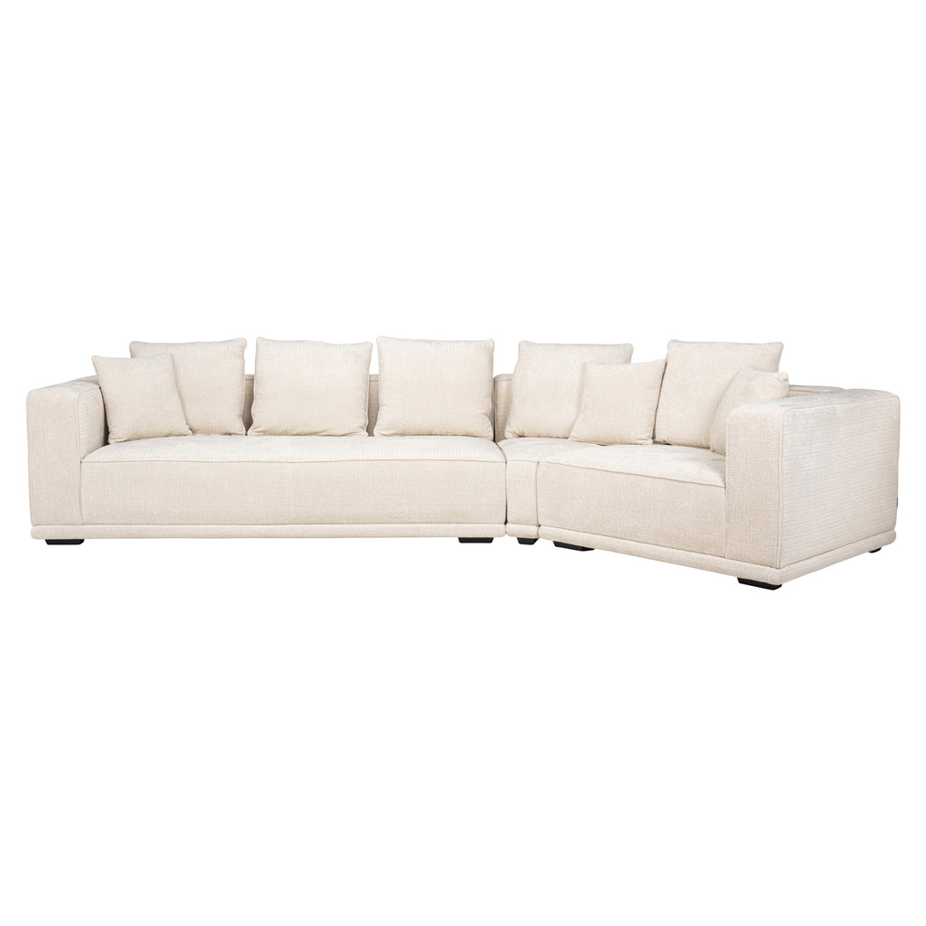 Sofa Lusso niagara beige 4-seater