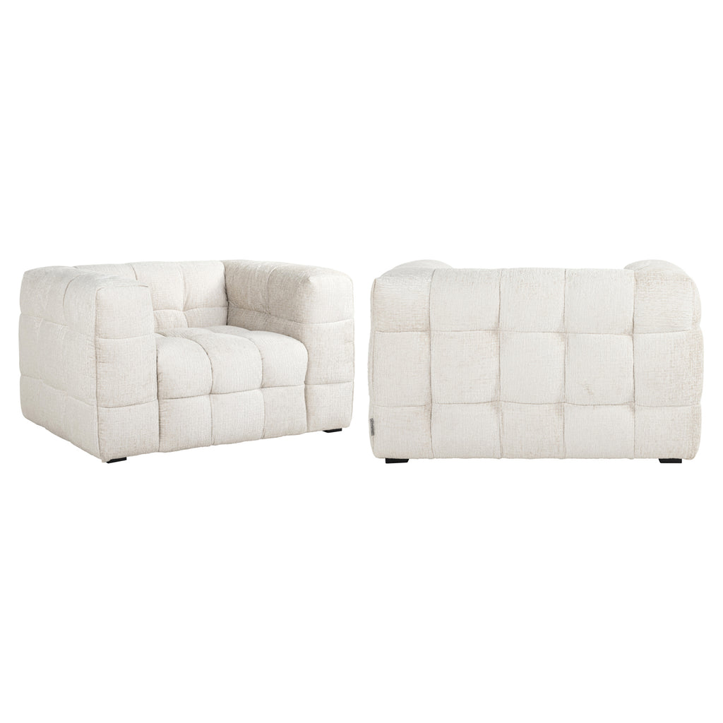 Lounge Stuhl Merrol cream fusion fire retardant