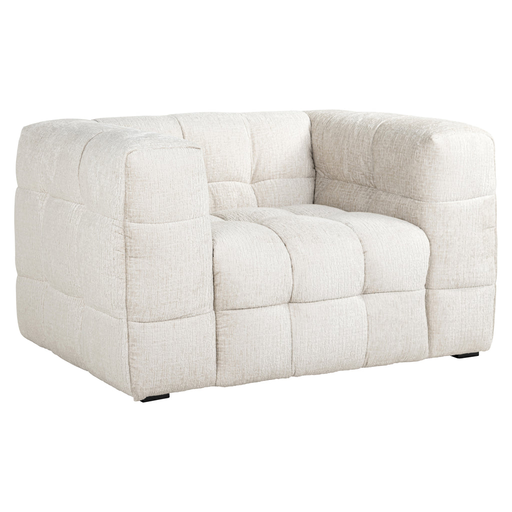 Lounge Stuhl Merrol cream fusion fire retardant