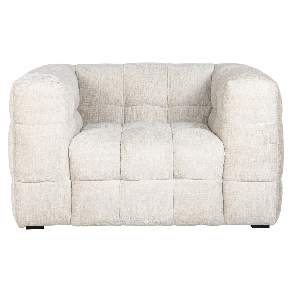 Lounge Stuhl Merrol cream fusion fire retardant