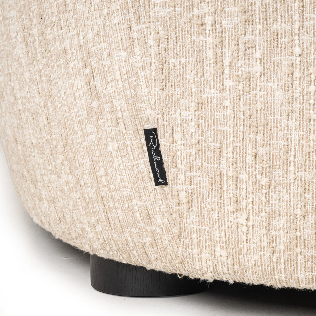 Sofa Pandora beige angora lounge right