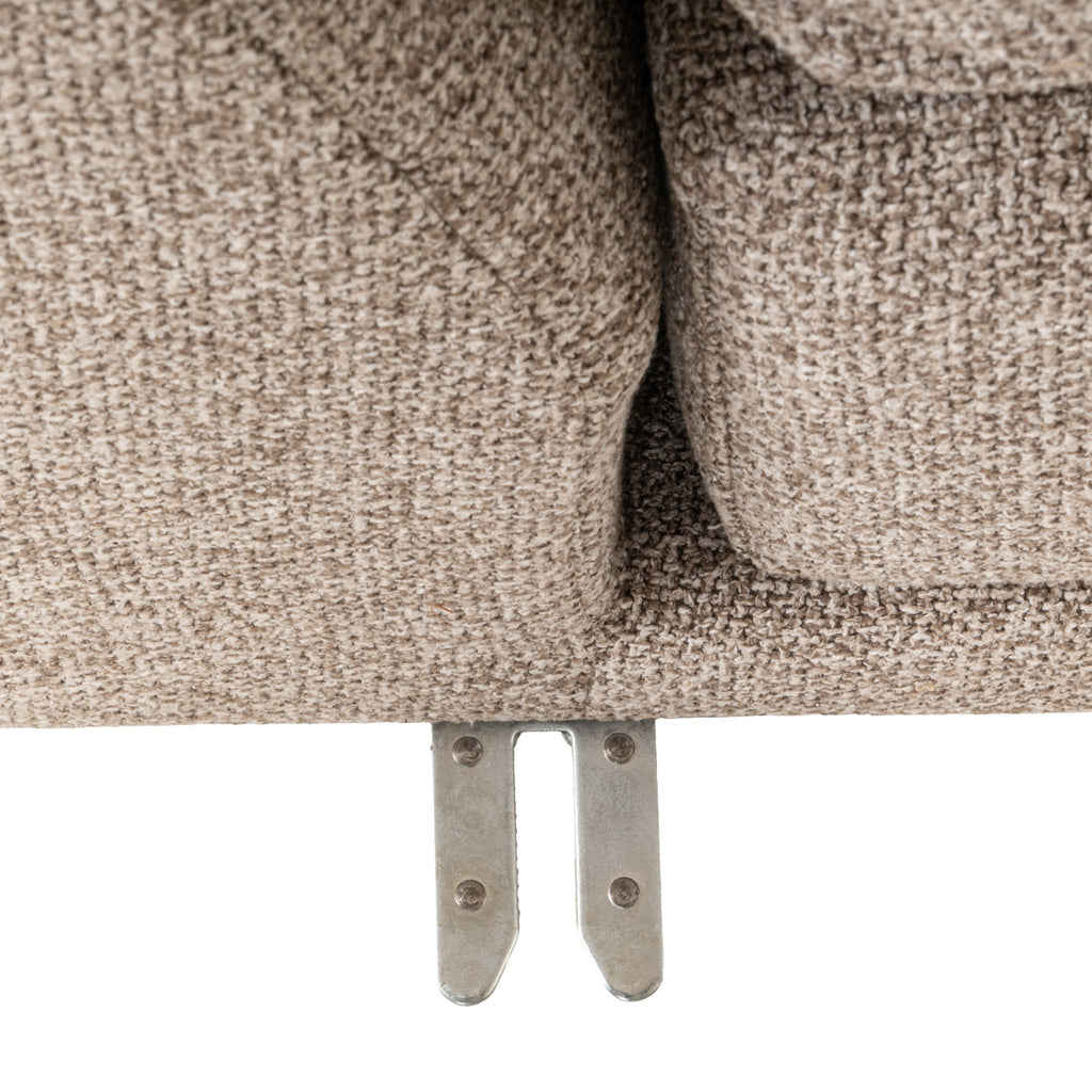 Sofa Trentino cayenne brown 3,5-seater + lounge left or right
