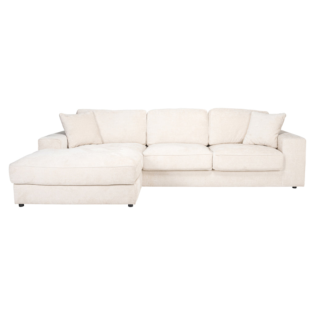 Sofa Santos niagara beige 2,5-seater + lounge left