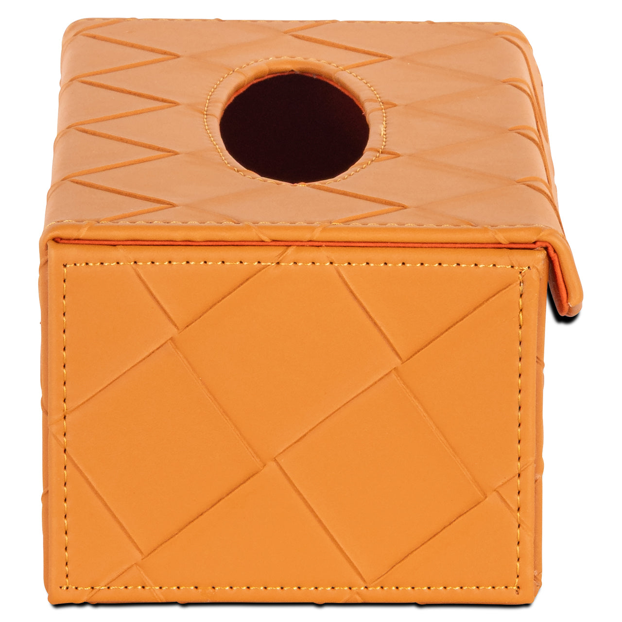 Dekoratives Objekt Molly orange tissue box