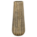 Vase Loran brushed gold large