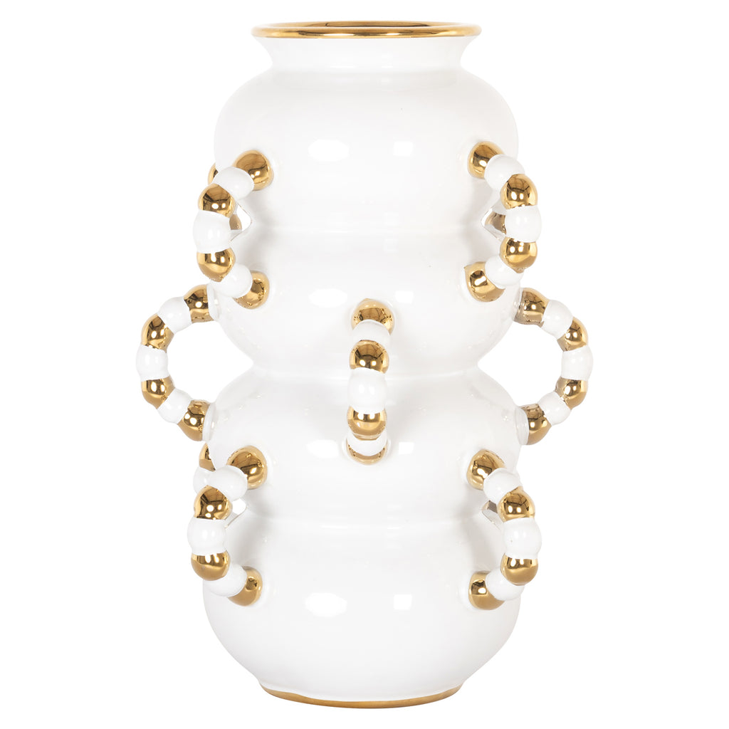 Vase Pippy white small