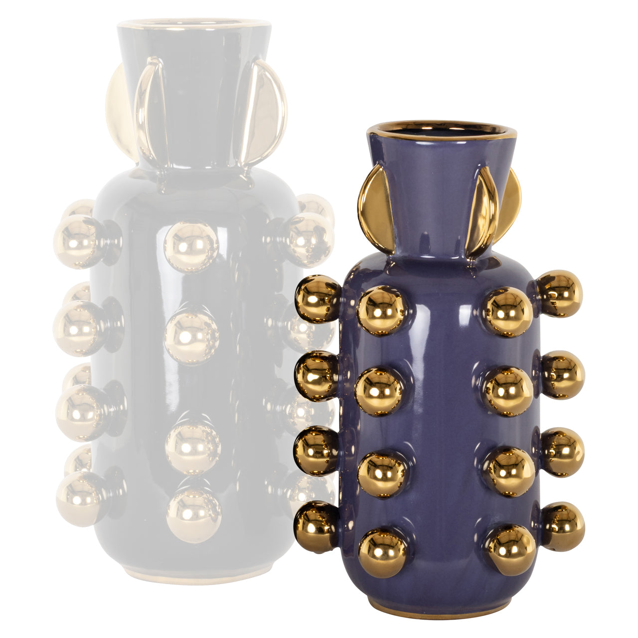 Vase Zalia purple small
