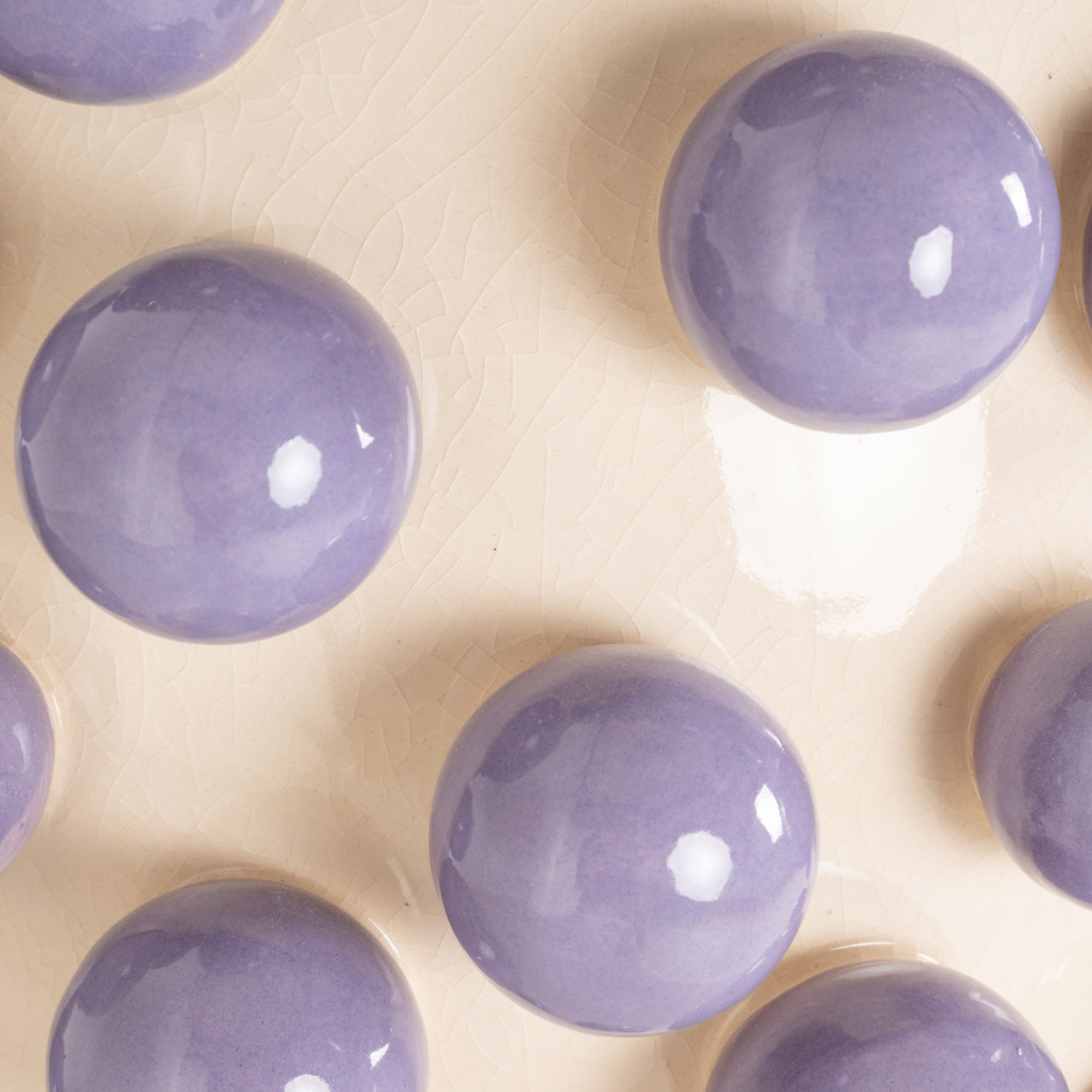 Vase Dotty cream