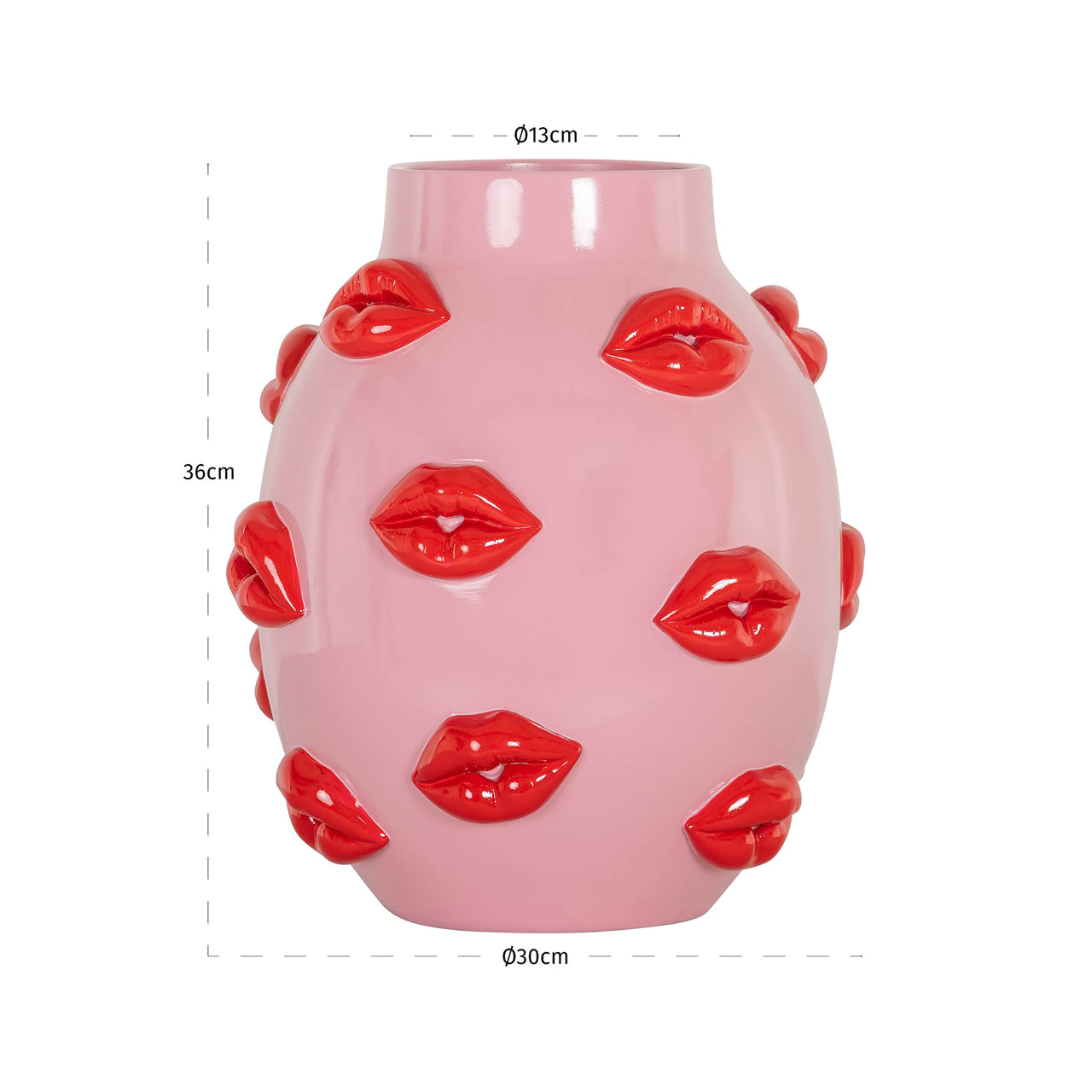 Vase Lothien pink