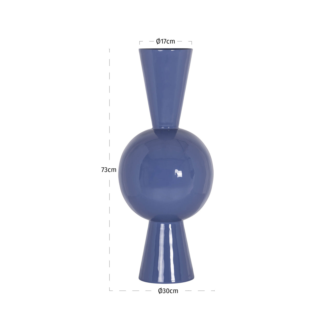 Vase Arliss very peri