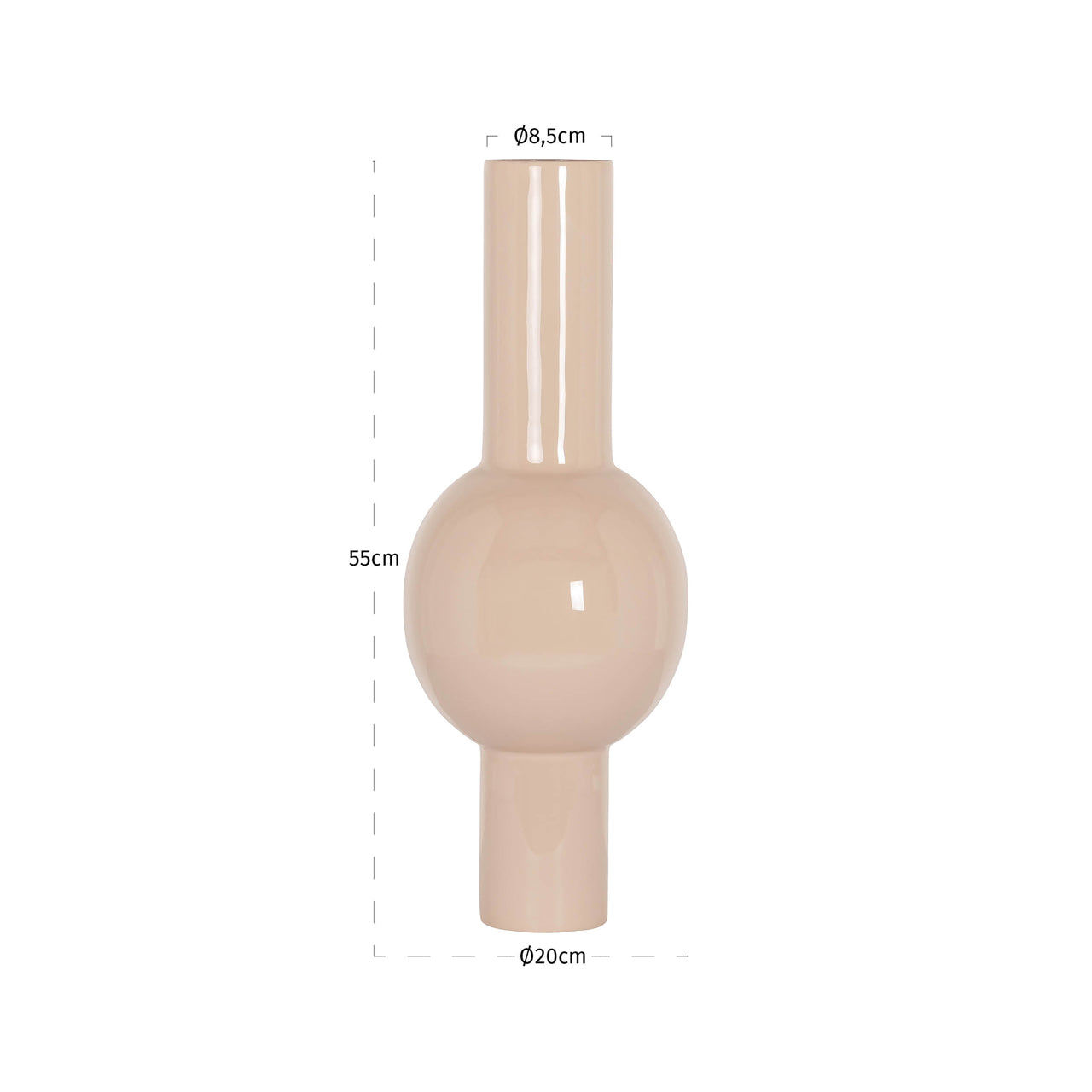 Vase Novee tapioca