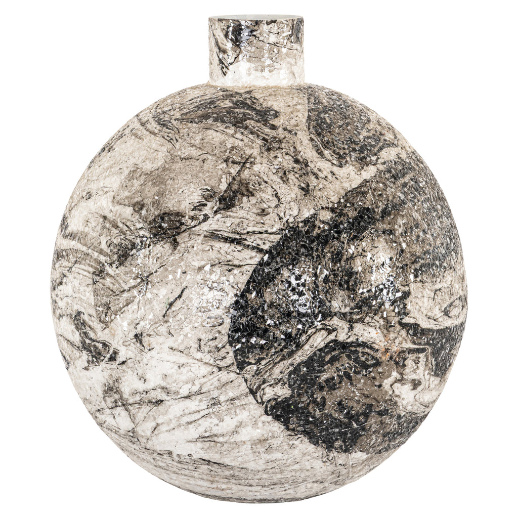 Vase Delisha black/white