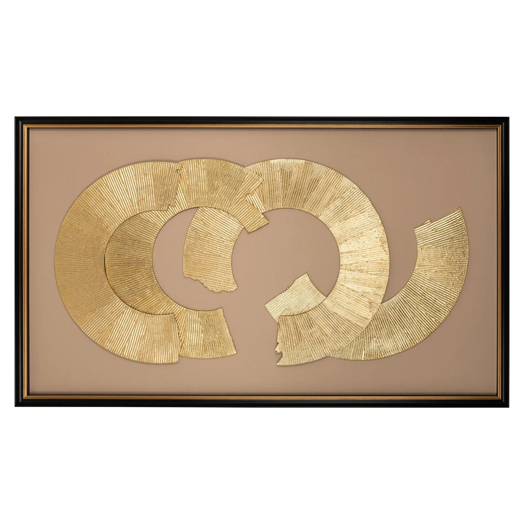 Wandkunst Eden black/gold