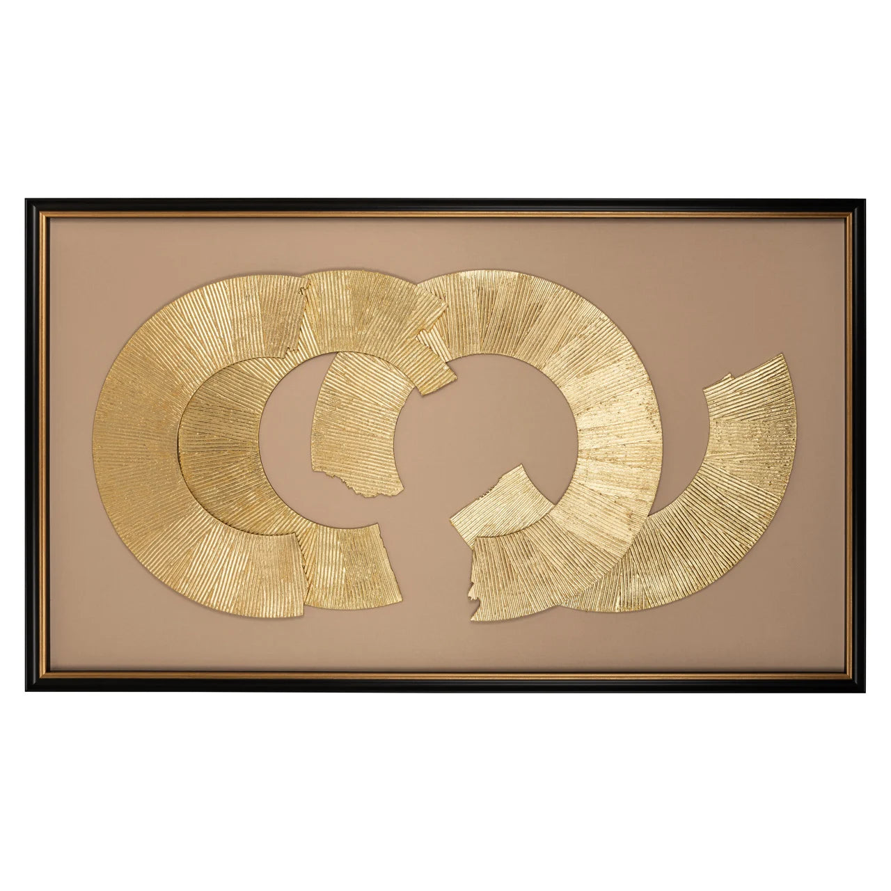 Wandkunst Eden black/gold