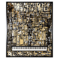 Wandkunst Wibi black/gold
