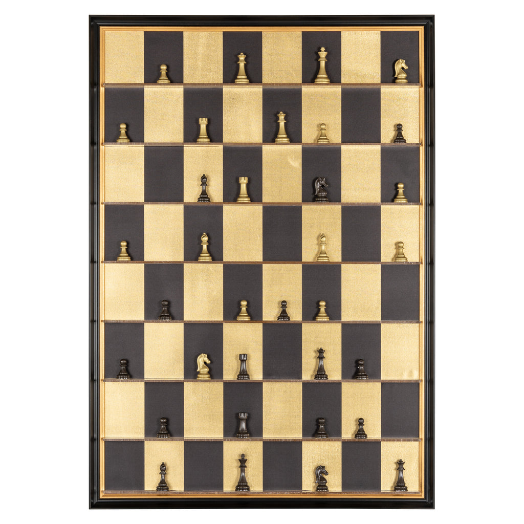 Wandkunst Nala black/gold